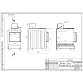 Печь булерьян ECO 4,5 кВт с варочной поверхностью