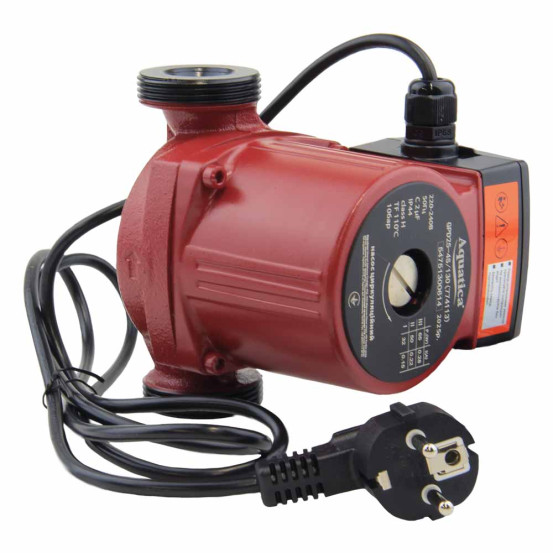 Циркуляционный насос Aquatica GPD25-4S/130 с гайками и кабелем