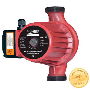Циркуляційний насос Aquatica GPD25-12/220 з гайками та кабелем
