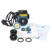 Циркуляционный насос LEO LRP25-40/130 с гайками и кабелем