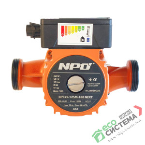Энергоэффективный циркуляционный насос NPO BPS 25-12SM-180 Next