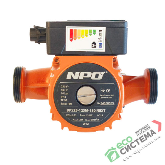 Энергоэффективный циркуляционный насос NPO BPS 25-12SM-180 Next