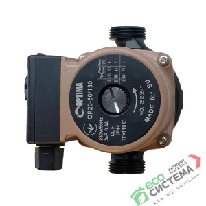 Циркуляційний насос Optima OP20-60/130 з гайками та кабелем