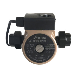 Циркуляційний насос Optima OP25-40/130 з гайками та кабелем