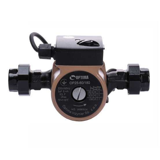 Циркуляційний насос Optima OP25-60/180 з гайками та кабелем