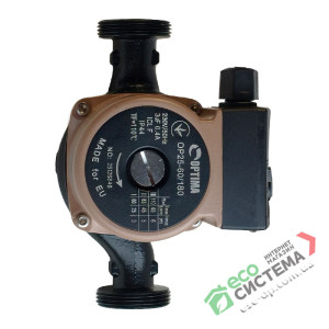 Циркуляційний насос Optima OP25-60/180 з гайками та кабелем