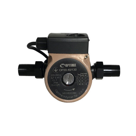 Циркуляційний насос Optima OP20-40/130 з гайками та кабелем