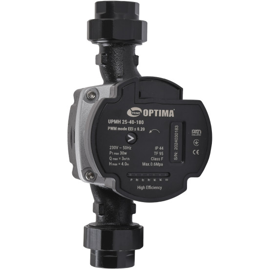 Насос циркуляционный энергосберегающий Optima PRIME UPMH 25-40 AUTO 180
