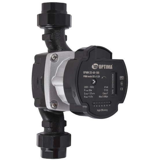 Насос циркуляційний енергозберігаючий Optima PRIME UPMH 25-60 AUTO 180