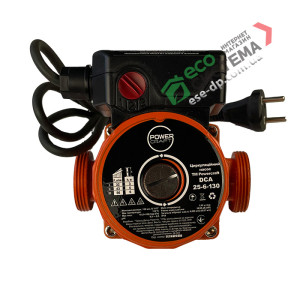 Циркуляционный насос Powercraft DCA 25-6-130 кабель + гайки