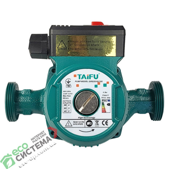 TAIFU GRS 25/40/180 Насос циркуляционный + гайки