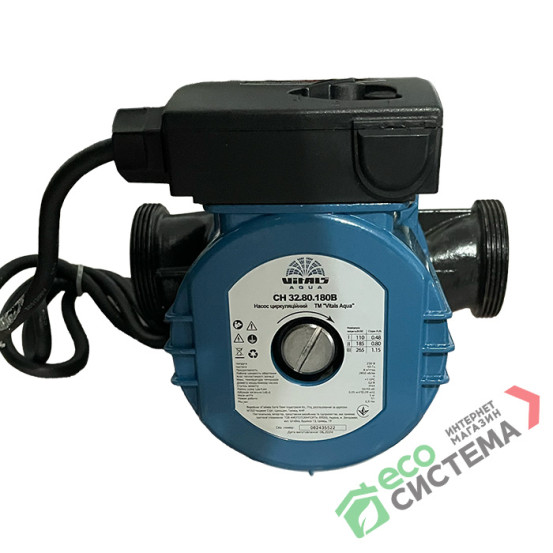 Циркуляционный насос VITALS AQUA CH 32.80.180B с кабелем и гайками