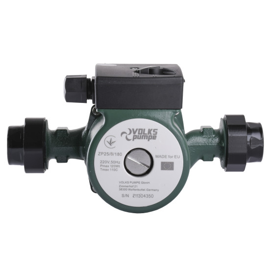 Циркуляционный насос VOLKS ZP25/8 180 мм + гайки