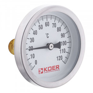 Термометр накладний з пружиною KOER KT.672A