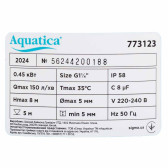 Дренажный насос Aquatica ELLP150-8-0.45 для чистой воды