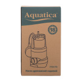 Дренажный насос Aquatica ELLP220-9.5-0.75 для грязной воды