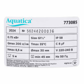 Дренажный насос Aquatica ELL12-9-0.75 c поплавком