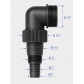 Дренажный насос LEO XKS-410PWL для чистой воды 0,4 кВт