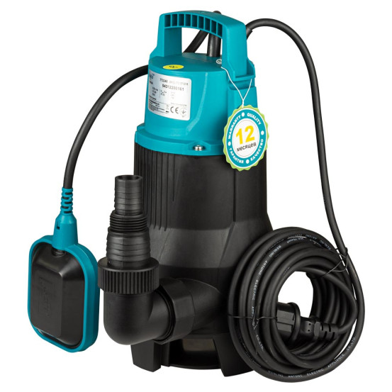 Дренажный насос LEO AKS-751PWH для чистой воды 0,75 кВт