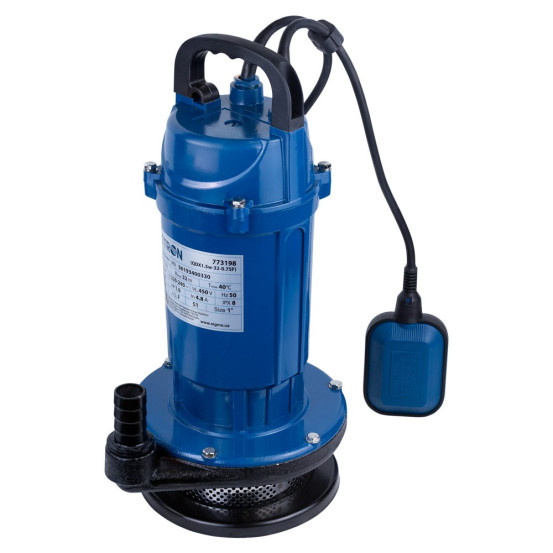 Дренажный насос Wetron QDX 1,5w-32-0.75F 1" c поплавком