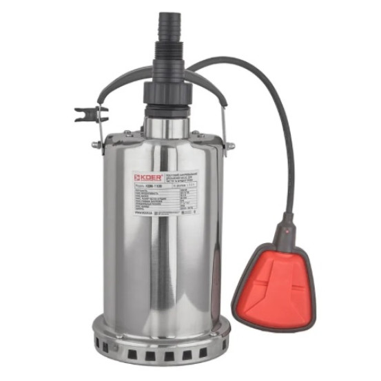 Насос дренажний Koer KDN-1100 нерж.сталь