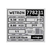Насос вихровий свердловинний Wetron 4QGDMw1.2-50-0.37 кабель 10 м