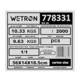 Насос вихровий свердловинний Wetron 4SKmw100M кабель 10 м