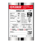 Насос для скважины центробежный Koer 4 SDM 6/27 с пультом и кабелем 2 м