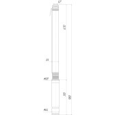 Насос для скважины Optima 2,5SDm1,5/18 0,25 кВт пульт + кабель 15 м
