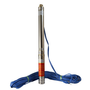 Насос для скважины Optima 3SDm1,8/15 0,37 кВт пульт + кабель 35 м