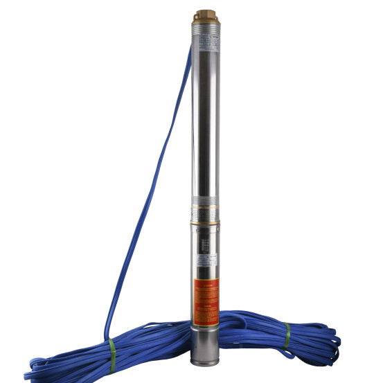 Насос для скважины Optima 4SDm3/15 1,1 кВт пульт + кабель 60 м