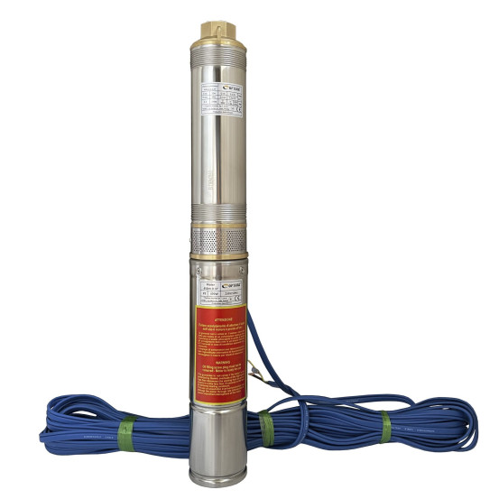 Насос для скважины Optima 4SDm3/6 0,37 кВт пульт + кабель 25 м