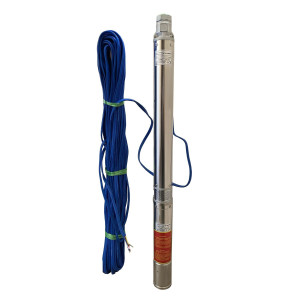 Насос для скважины Optima PM 3,5SDm3/16 0,75 кВт + кабель 60 м