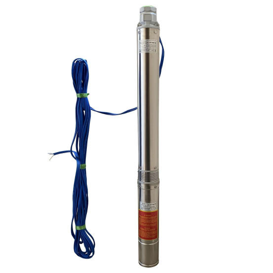 Насос для скважины Optima PM 3,5SDm3/18 0,95 кВт + кабель 15 м
