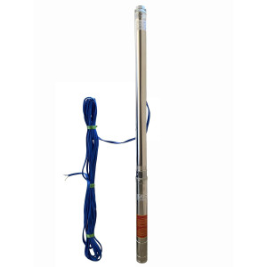 Насос для скважины Optima PM 3SDm2,5/28 1,1 кВт + кабель 15 м