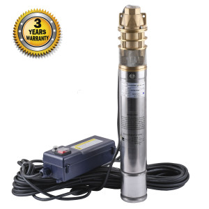 Насос скважинный вихревой OPTIMA 3SKm100 PRIME 0,75 кВт пульт + кабель 20 м