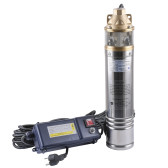 Насос скважинный вихревой OPTIMA 4SKm100 PRIME 0,75 кВт пульт + кабель 20 м