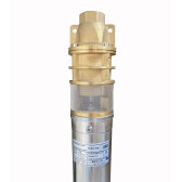 Глубинный вихревой насос VOLKS 3SKm100 0,75 кВт, кабель 15 м, пульт