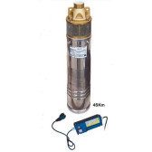 Глубинный вихревой насос VOLKS 4SKm150 1,1 кВт кабель 15 м, пульт