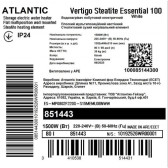 ATLANTIC Vertigo Steatite Essential 100 MP-080 2F 220E-S