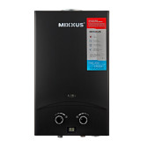 Газовая колонка MIXXUS GWH-0210 BLACK дымоходная 10 л/мин
