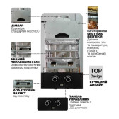 Газовая колонка MIXXUS GWH-0210 BLACK дымоходная 10 л/мин