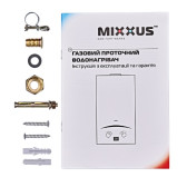 Газовая колонка MIXXUS GWH-0210 BLACK дымоходная 10 л/мин