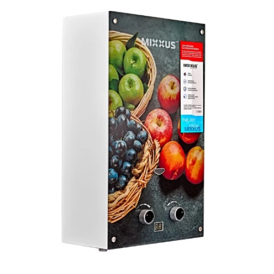 Газовая колонка MIXXUS GWH-0310 GLASS дымоходная 10 л/мин
