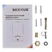 Газовая колонка MIXXUS GWH-0410 GLASS дымоходная 10 л/мин