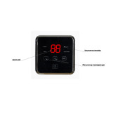 Бойлер "Квадрат" Mixxus EWH-14050 CUBE Wet (H) 50 л мокрые ТЭНы 2 кВт