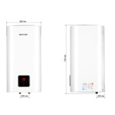 Бойлер "Квадрат" Mixxus EWH-15050 CUBE DRY 50 л сухой ТЭН 2 кВт