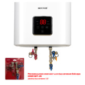 Бойлер "Квадрат" Mixxus EWH-15080 CUBE DRY 80 л сухой ТЭН 2 кВт