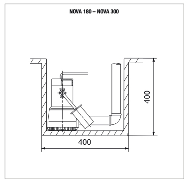 Особенности установки насосов DAB NOVA Особенности установки насосов DAB NOVA рис.1