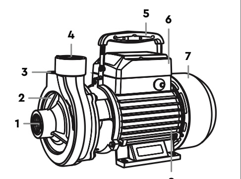 Влаштування відцентрових насосів Wetron 1DK-20 фото